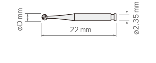 Stainless Steel Burs – Contra-angle