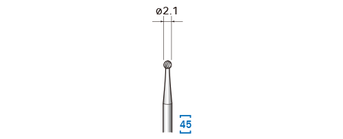 Handpiece Burs ø2.35 mm – Contra-angle