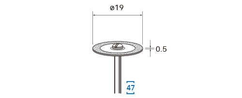 Handpiece Burs ø2.35 mm – Contra-angle